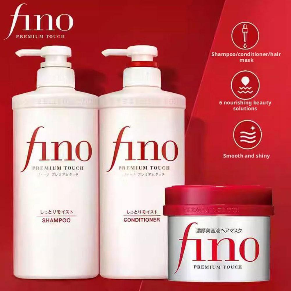 Hair Care Fino - ฟิโน แฮร์ มาส์ก แชมพู คอนดิชันเนอร์ เซ็ต