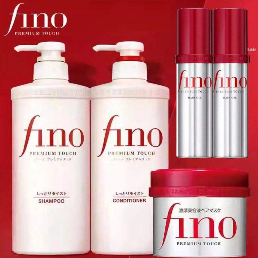 Hair Care Fino - ญี่ปุ่น ฟิโน่ แชมพู ครีมนวดผม คอลลาเจนเคราติน ครีมนวดผม