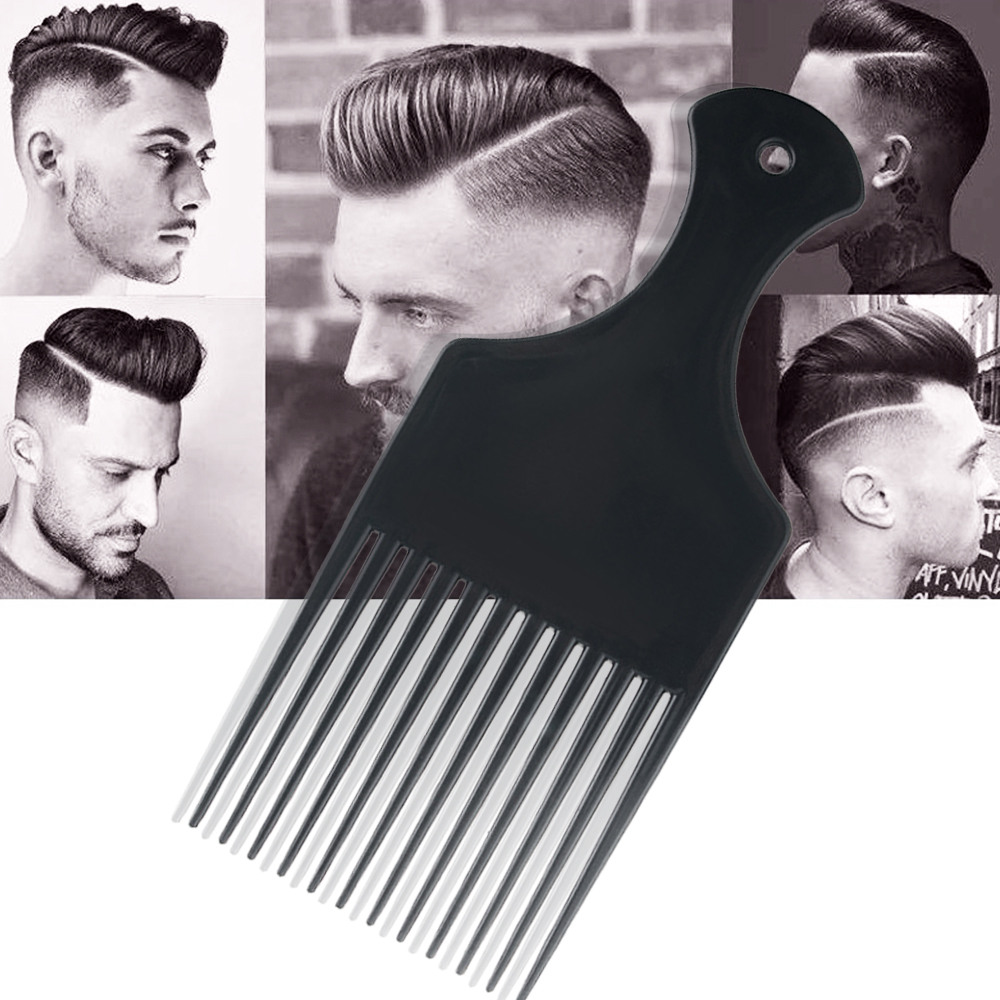 Afro Pick Comb - หวี Afro Pick แบบซี่กว้าง สำหรับผมหยิกฟูแบบแอฟริกัน ช่วยเพิ่มวอลลุ่ม