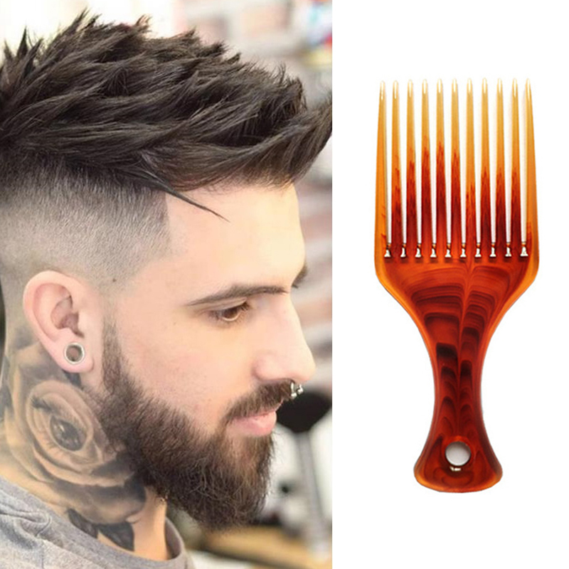 แปรงฟันกว้างหวีส้อมหวีใส่ผมหวี - Afro Pick Comb บทวิจารณ์และราคา