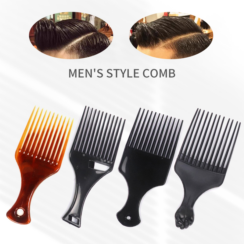 แปรงฟันกว้างหวีส้อมหวีใส่ผมหวี - Afro Pick Comb บทวิจารณ์และราคา