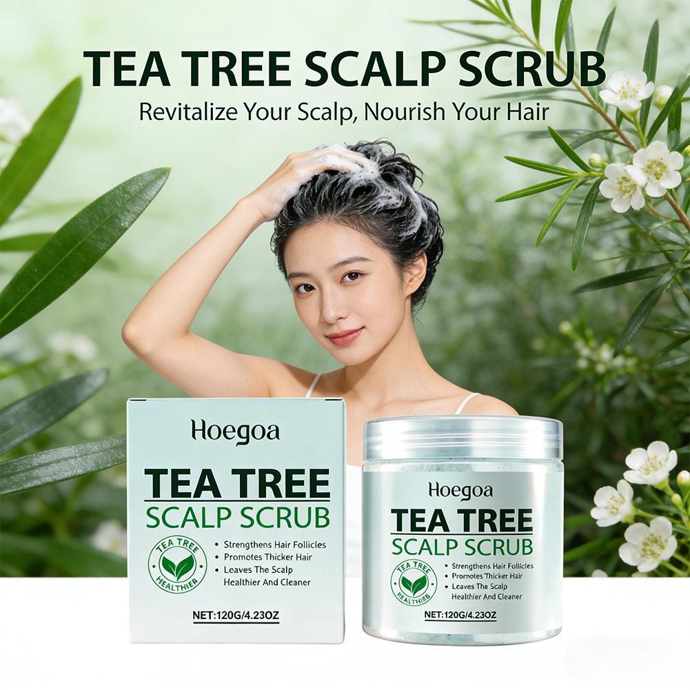 สครับหนังศีรษะทีทรี ทำความสะอา - Scalp Scrub Exfoliant บทวิจารณ์และราคา