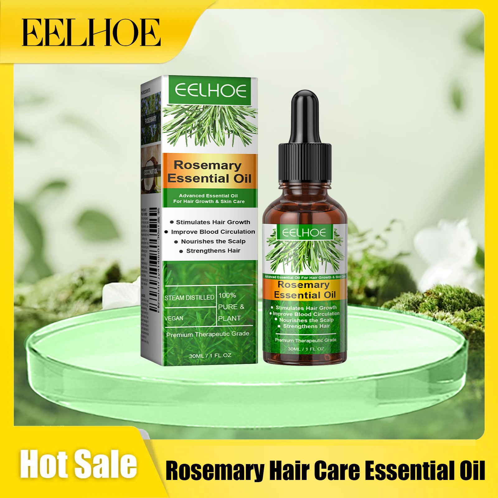 น้ำมันบำรุงผมอีลโฮ โรสแมรี่ เอ - Rosemary Hair Oil บทวิจารณ์และราคา