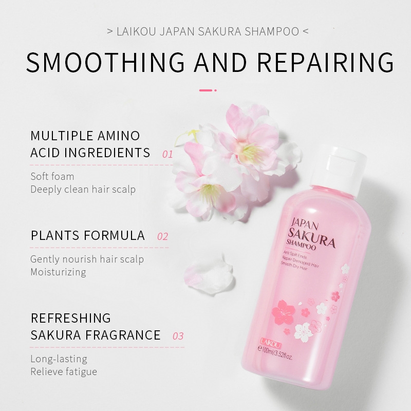 LAIKOU แชมพู/ครีมนวดผมซากุระญี - Hair Care In Japan บทวิจารณ์และราคา