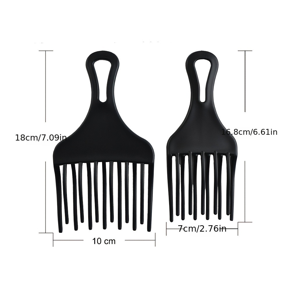 หวีซี่ห่าง หวีแปรง หวีส้อม หวี - Afro Pick Comb บทวิจารณ์และราคา