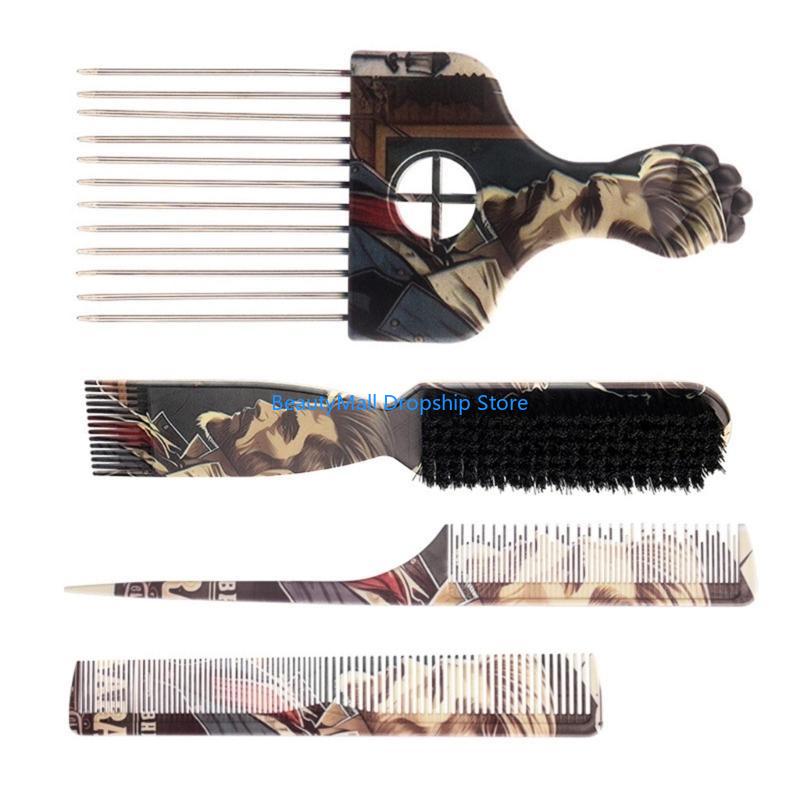 40JD ทำผมที่พิมพ์สะดวกและหวีผม - Afro Pick Comb บทวิจารณ์และราคา