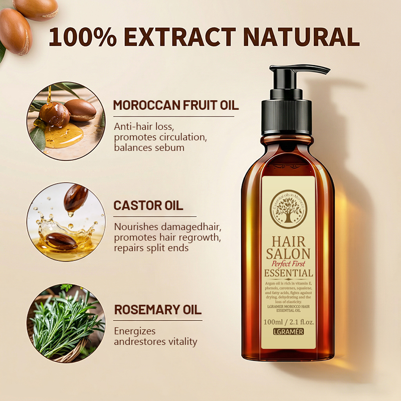 น้ำมันบำรุงผมอาร์แกนโมร็อกโก 1 - Hair Care Essence Oil บทวิจารณ์และราคา