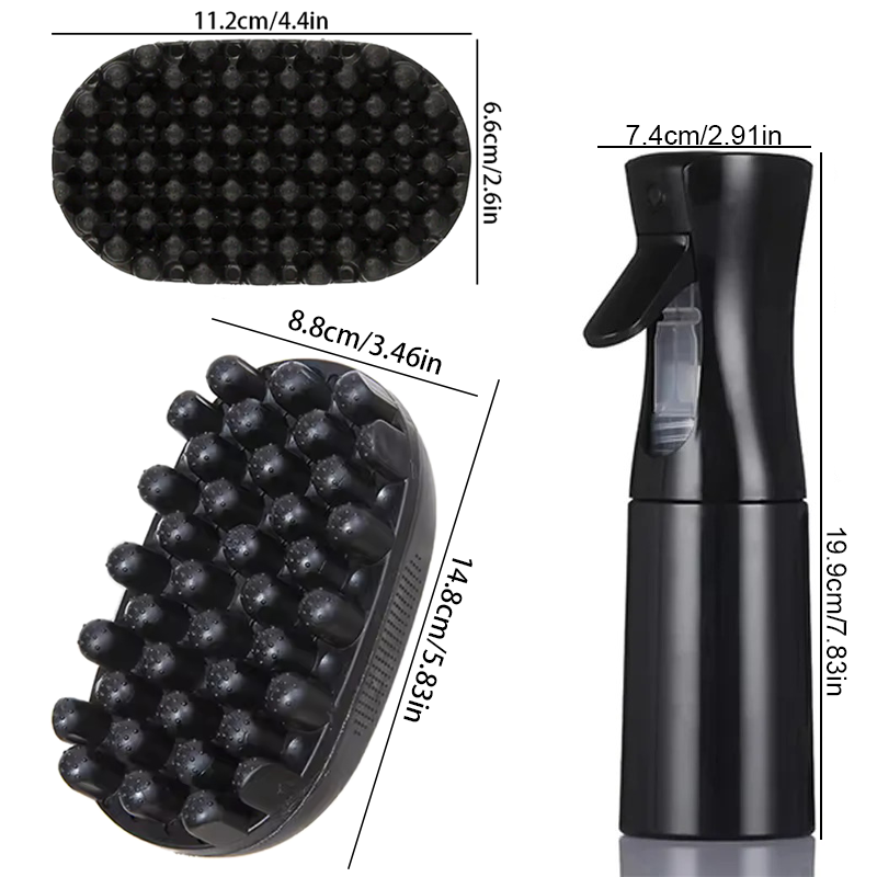 แปรงม้วนผมแบบฟองน้ำ 2 ชิ้น/ชุด - Afro Pick Comb บทวิจารณ์และราคา