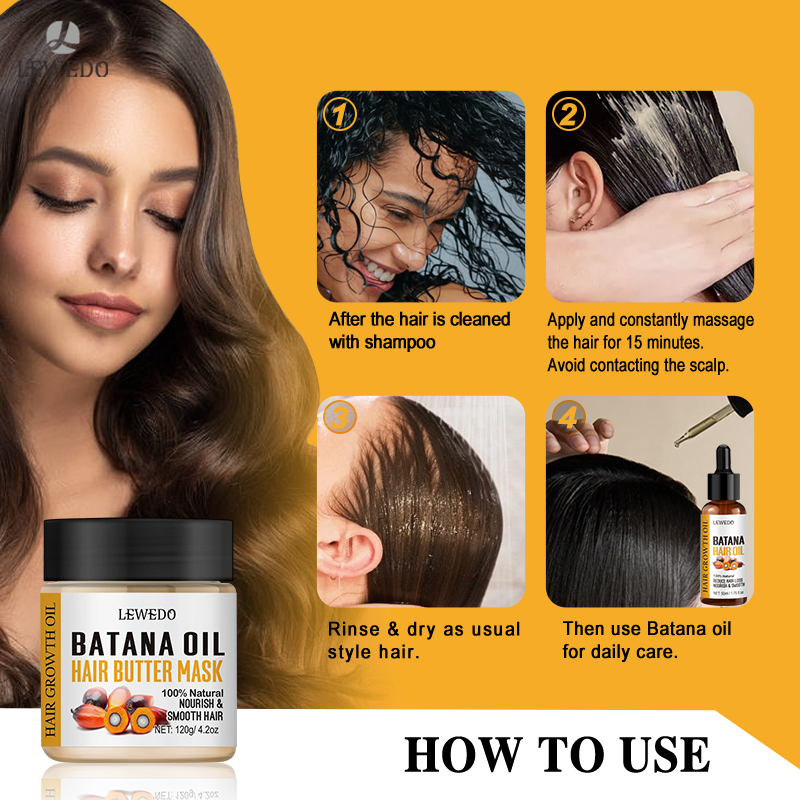 ชุดผลิตภัณฑ์บำรุงเส้นผม LEWEDO - Hair Care Essence Oil บทวิจารณ์และราคา