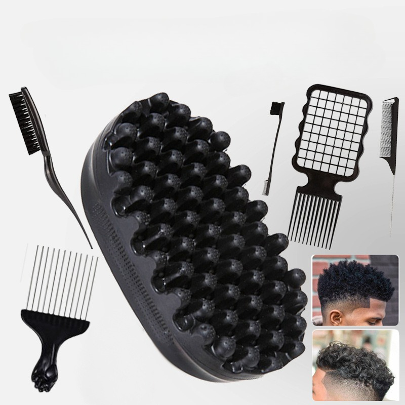 แปรงม้วนผมแบบมืออาชีพ สำหรับผม - Afro Pick Comb บทวิจารณ์และราคา