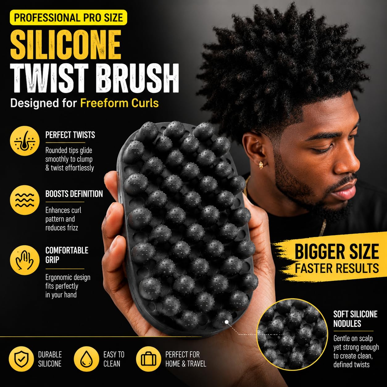 ชุดจัดแต่งทรงผม 2 ชิ้น แปรงฟอง - Afro Pick Comb บทวิจารณ์และราคา