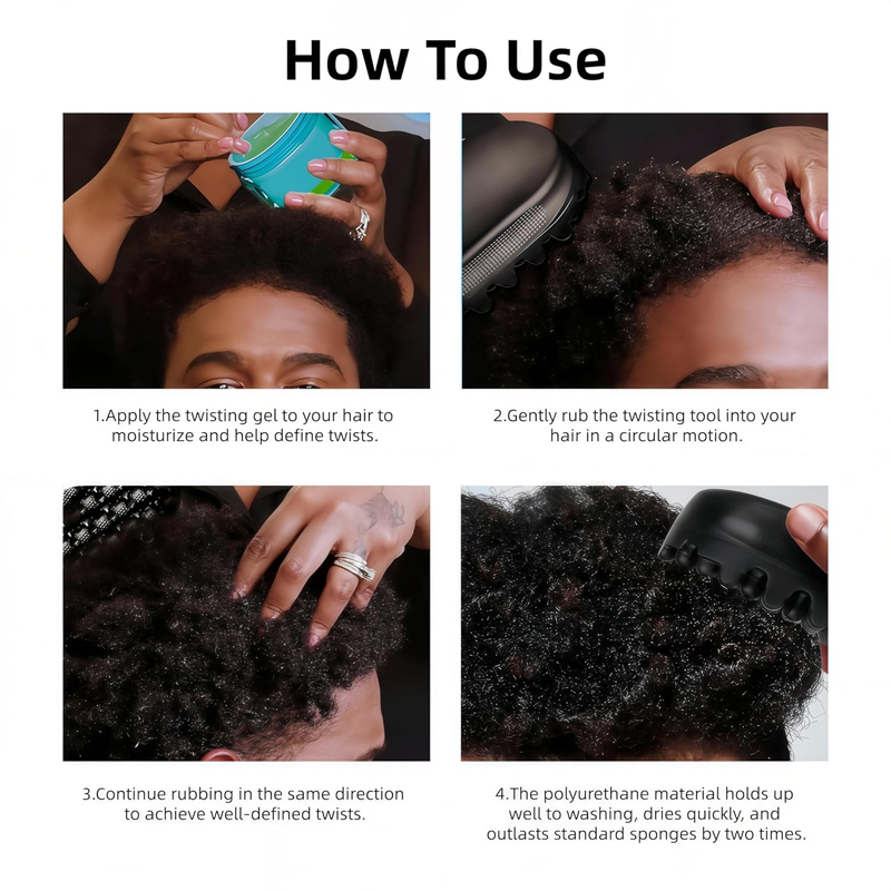 แปรงผมซิลิโคนแบบม้วนได้ & หวีจ - Afro Pick Comb บทวิจารณ์และราคา